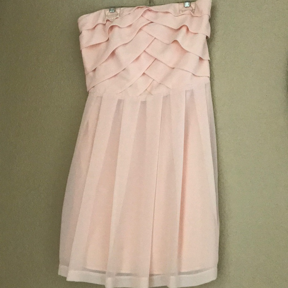 Pale pink express dress